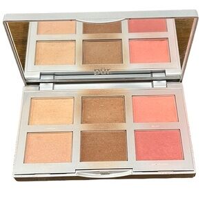 Pur epic illusion blush and contour palette - Pink brown cream